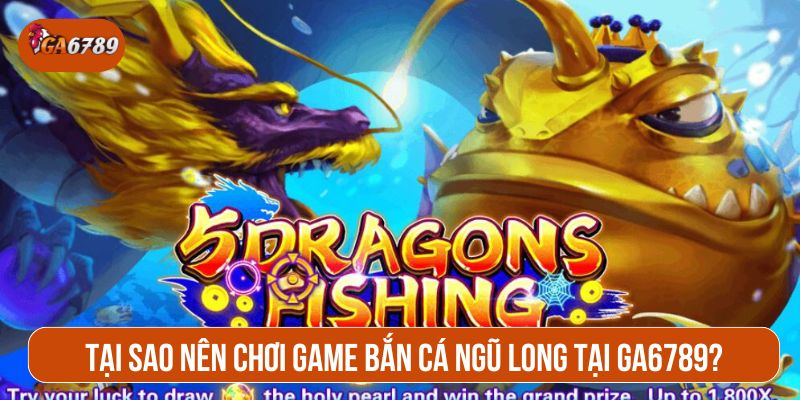 GA6789 là nền tảng lý tưởng để chơi săn cá Ngũ Long trực tuyến