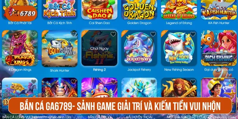 Sảnh game có giao diện đẹp mắt đa dạng trò chơi