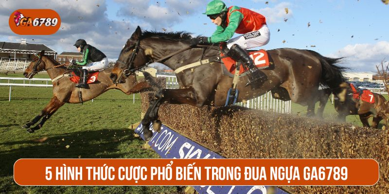 5 Hình thức cược phổ biến trong đua ngựa GA6789