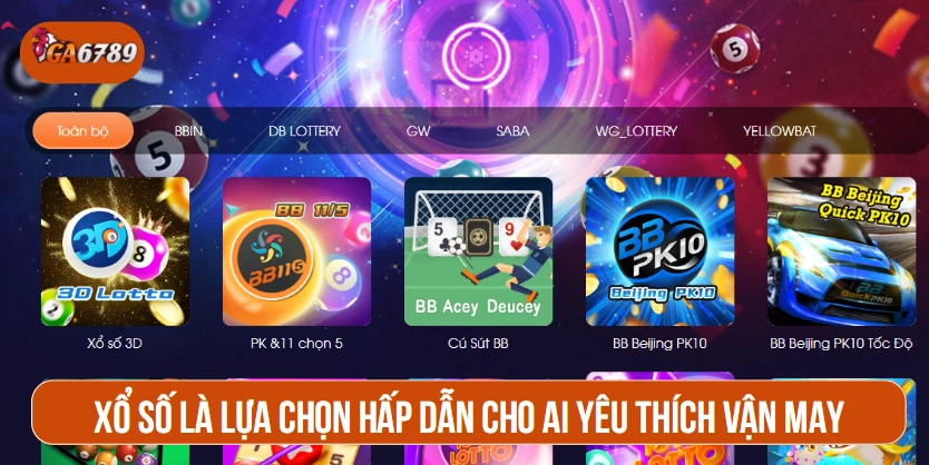 Xổ Số là lựa chọn hấp dẫn cho ai yêu thích vận may
